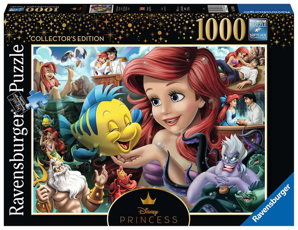 Arielle, die Meerjungfrau - Puzzle 1000 Teile Arielle, die Meerjungfrau - Puzzle 1000 Teile